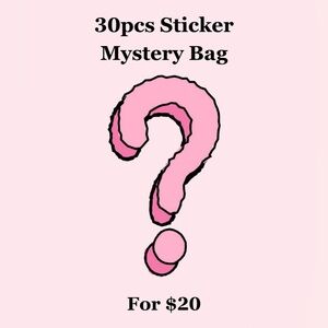 30pcs Sticker Mystery Bag